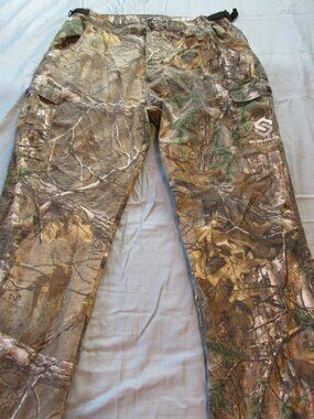 Mens Scentlok Technologies Prevent Camo Hunting Pants Sz XXL 36x29